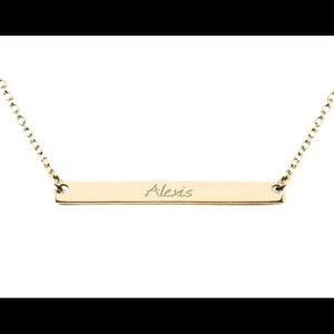 Personalized name necklace
